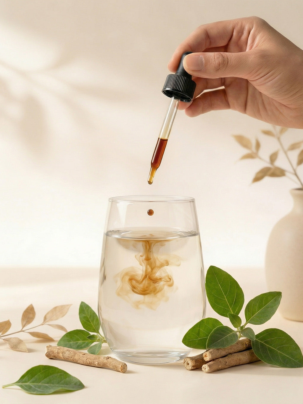 Ashwagandha w kroplach ekstrakt jak stosować