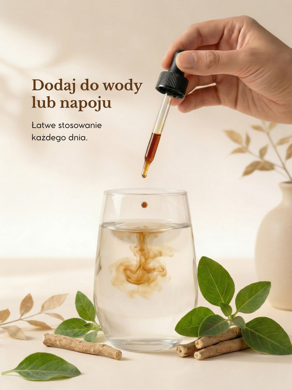 Ashwagandha w kroplach jak stosować