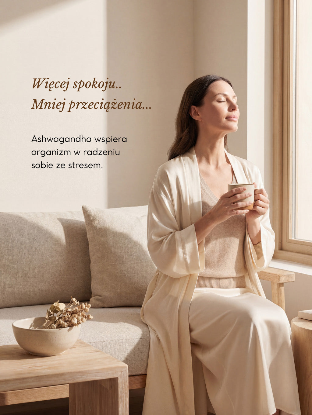 Ashwagandha wspiera organizm w radzeniu sobie ze stresem