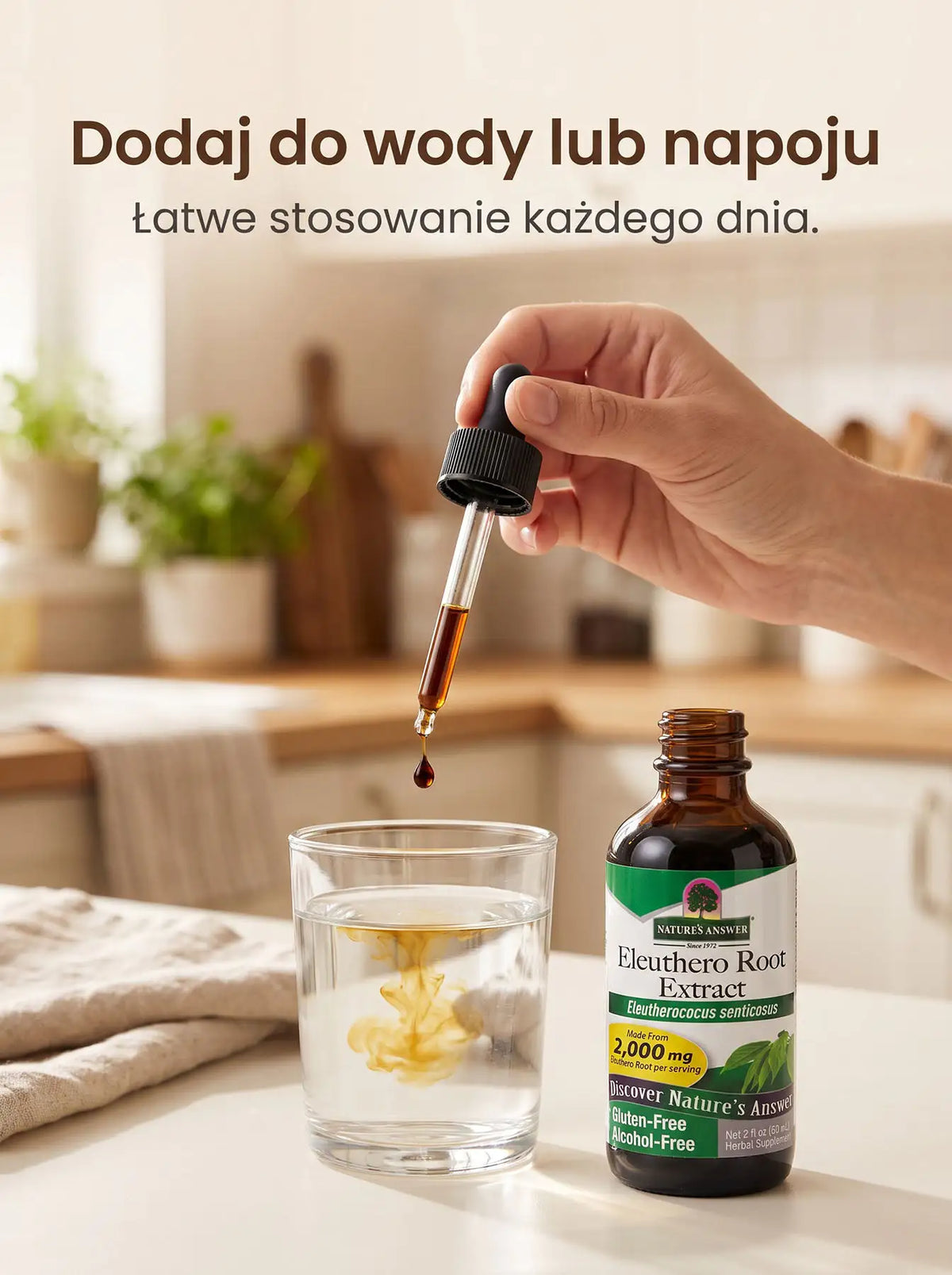 Żeń-Szeń Syberyjski - Eleuthero Krople 60 ml Sklep Adaptogeny.pl
