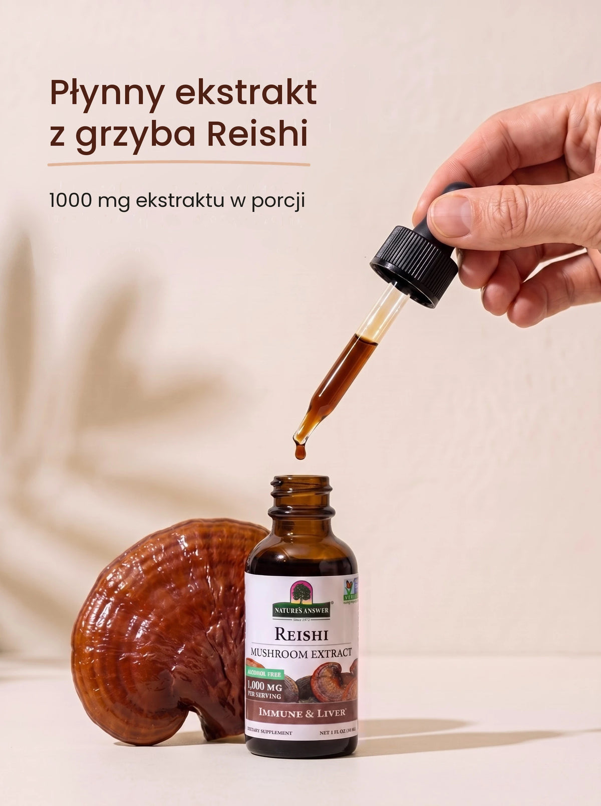 Reishi Krople 30 ml Sklep Adaptogeny.pl