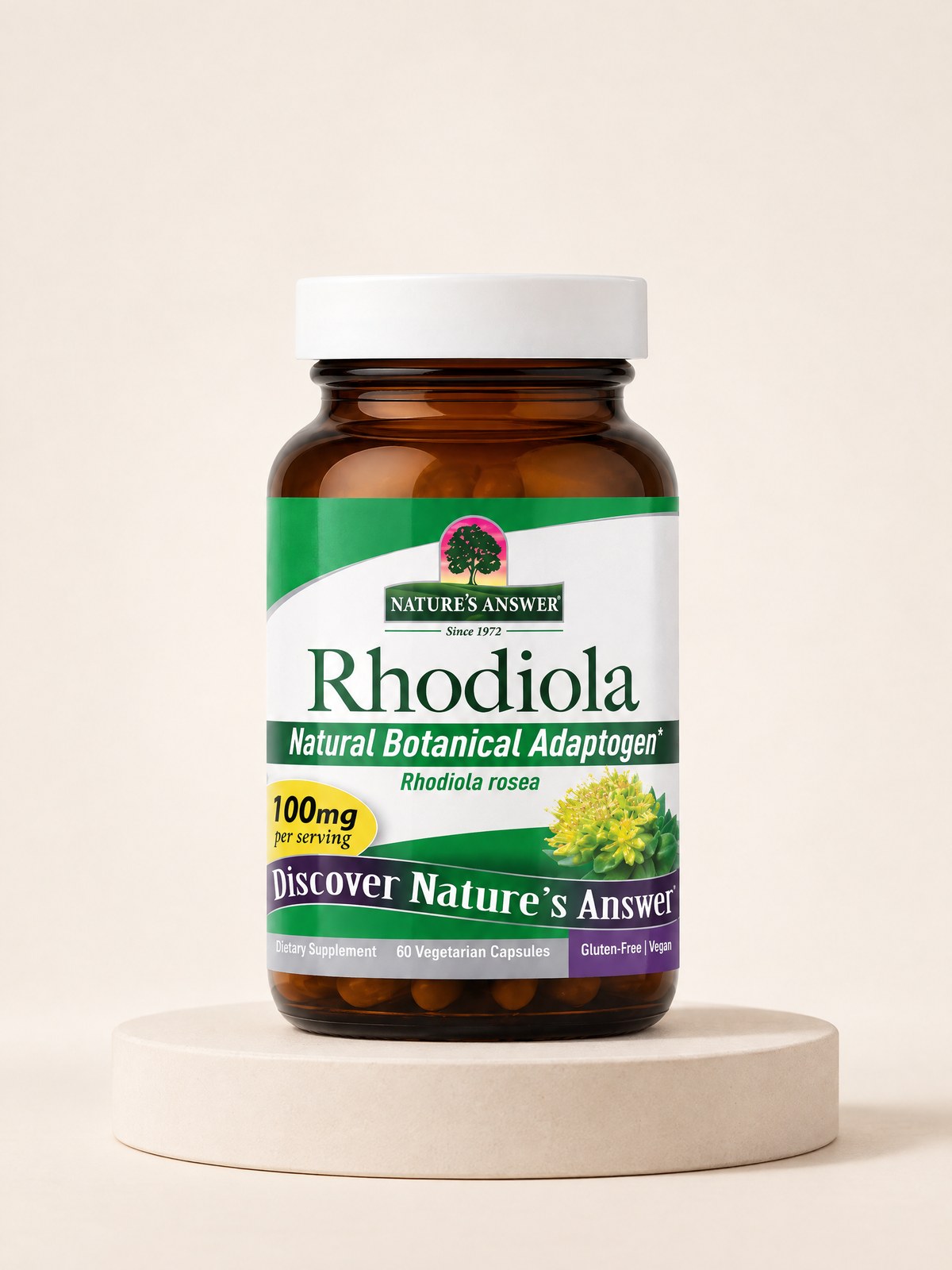 [kapsułki] Różeniec Górski - Rhodiola Rosea w kapsułkach, 60 kapsułek, Sklep Adaptogeny.pl