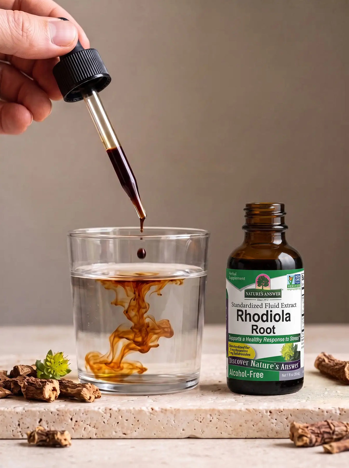 [krople] Różeniec Górski - Rhodiola Rosea Krople 30 ml Sklep Adaptogeny.pl