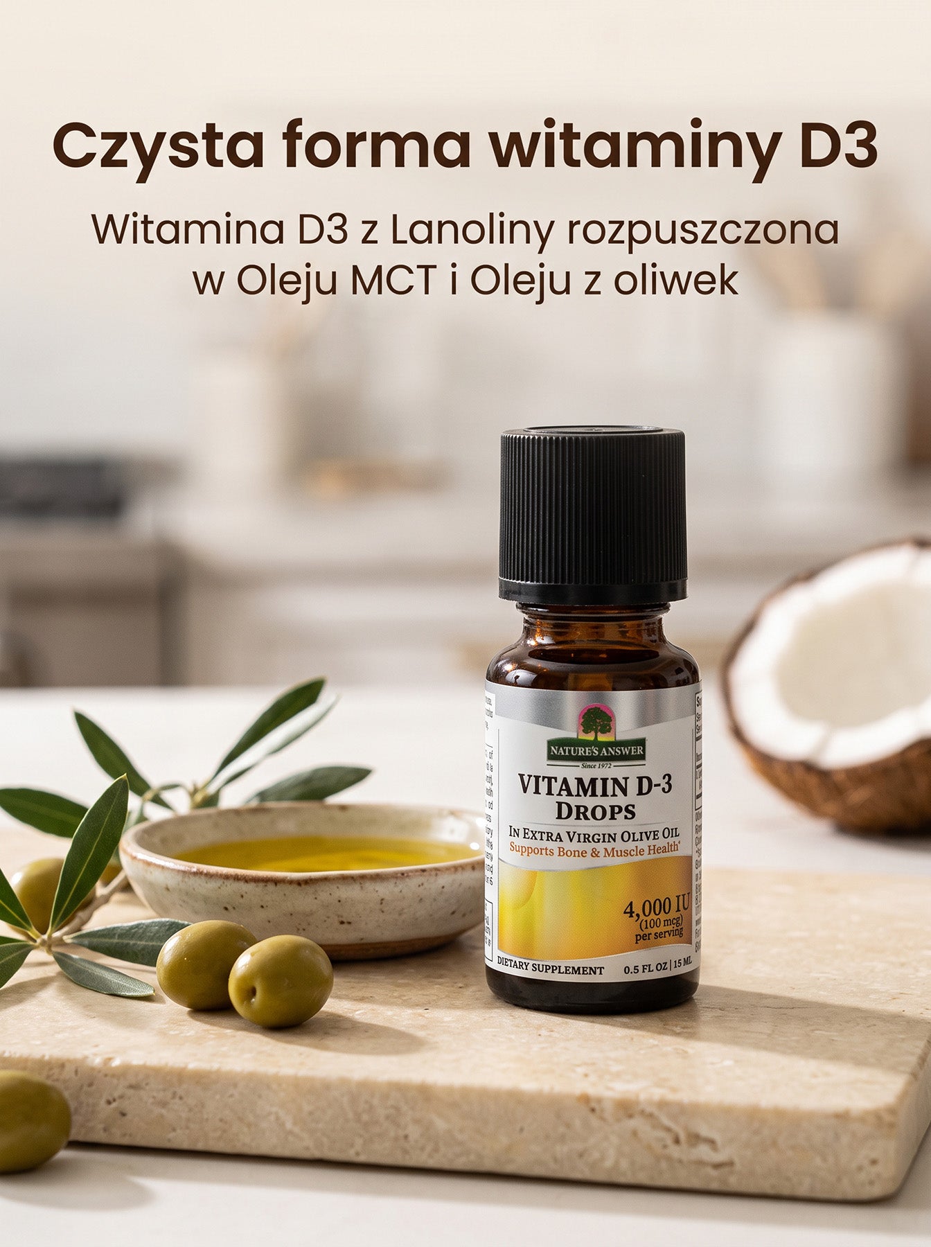 Witamina D3 w kroplach