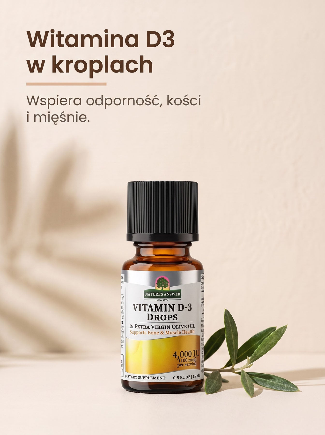 Witamina D3 w kroplach
